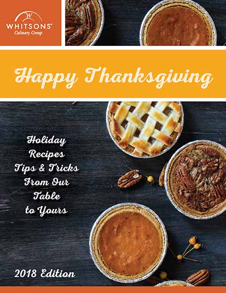 Thanksgiving Recipes from Whitsons (2018)